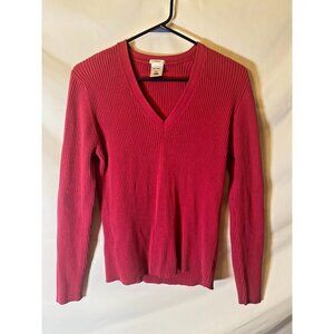 Old Navy Womens plus Size XXL 2X pink vneck Sweater Comfy Fall Vibes